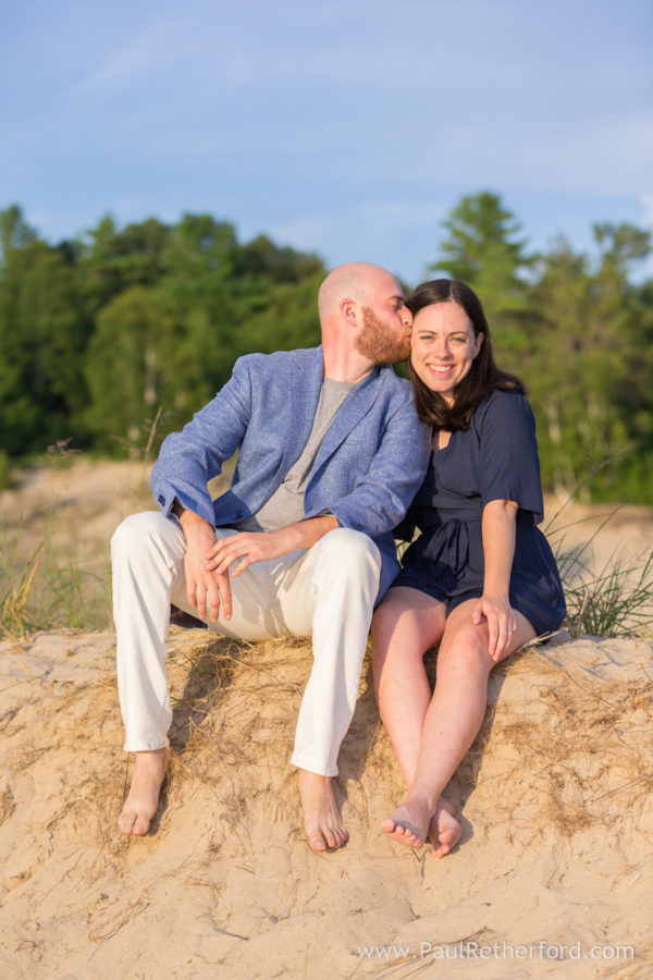 Engagement Photography Petoskey State Park Northern Michigan