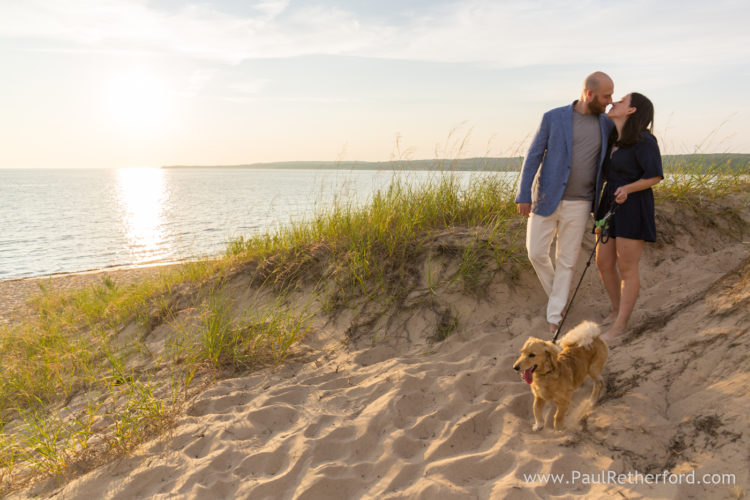 Engagement Photography Petoskey State Park Northern Michigan