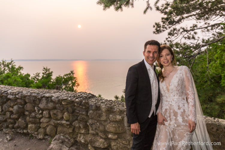 Inn at Stonecliffe Mackinac Island Wedding Fall Wedding Photography