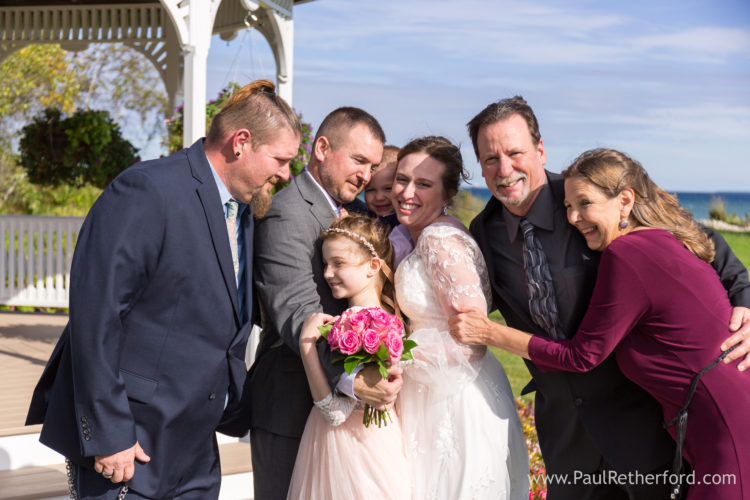 Mission Point Resort Mackinac Island Fall Wedding Northern Michigan