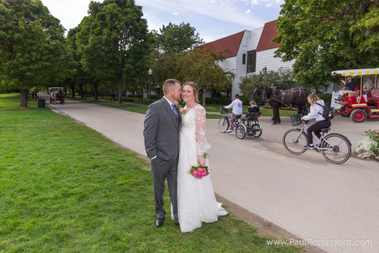 Mission Point Resort Mackinac Island Fall Wedding Northern Michigan