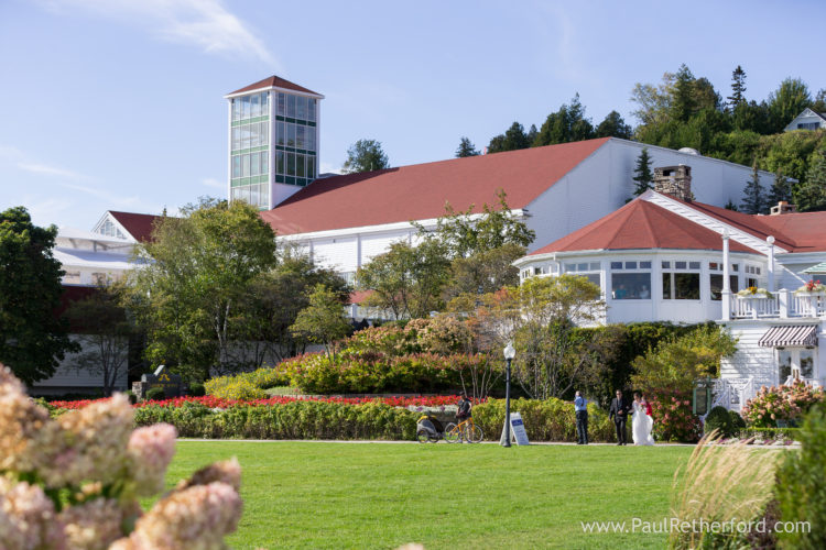 Mission Point Resort Mackinac Island Fall Wedding Northern Michigan
