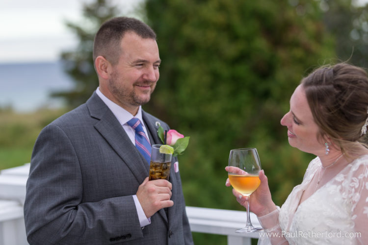 Mission Point Resort Mackinac Island Fall Wedding Northern Michigan