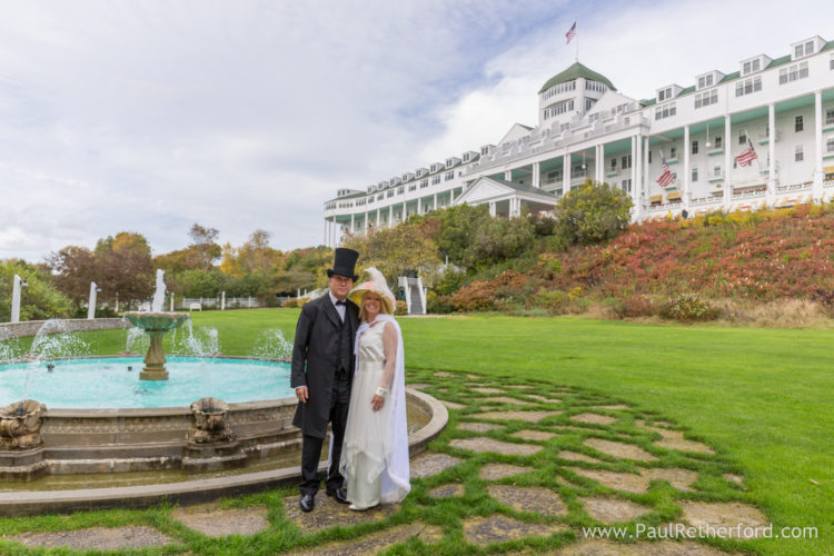 Mackinac Island Historic Somewhere in Time Wedding Photography