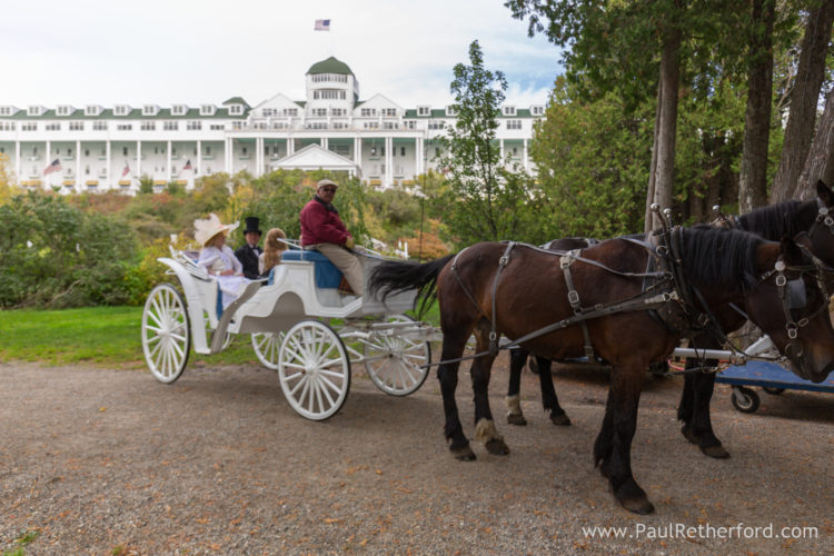 Mackinac Island Historic Somewhere in Time Wedding Photography