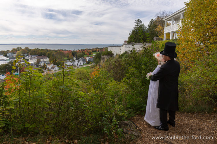 Mackinac Island Historic Somewhere in Time Wedding Photography