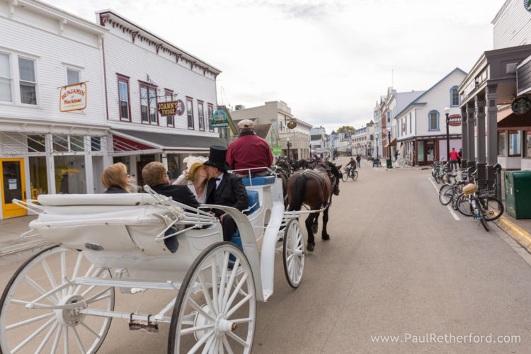 Mackinac Island Historic Somewhere in Time Wedding Photography