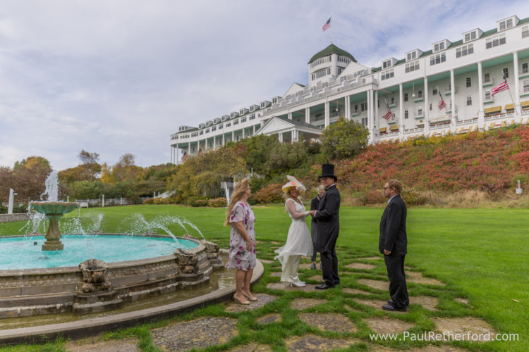 Mackinac Island Historic Somewhere in Time Wedding Photography