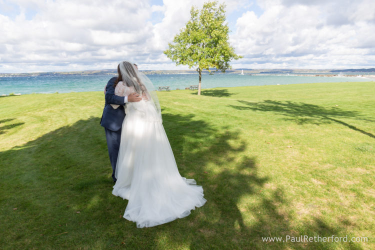 Stafford's Perry Hotel Wedding Rose Garden Room Outdoor Photography