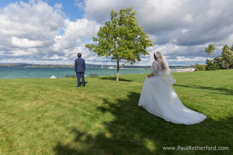 Stafford's Perry Hotel Wedding Rose Garden Room Outdoor Photography