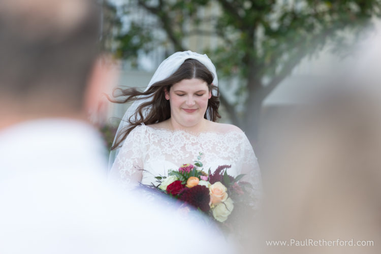 Stafford's Perry Hotel Wedding Rose Garden Room Outdoor Photography