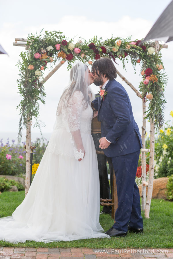 Stafford's Perry Hotel Wedding Rose Garden Room Outdoor Photography