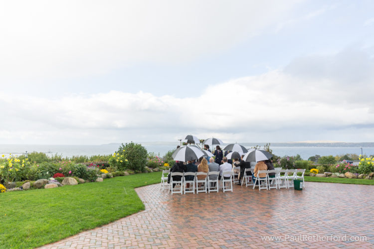 Stafford's Perry Hotel Wedding Rose Garden Room Outdoor Photography