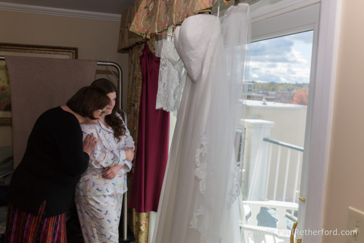 Stafford's Perry Hotel Wedding Rose Garden Room Outdoor Photography