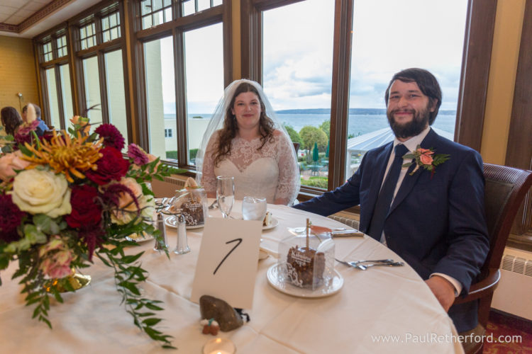 Stafford's Perry Hotel Wedding Rose Garden Room Outdoor Photography