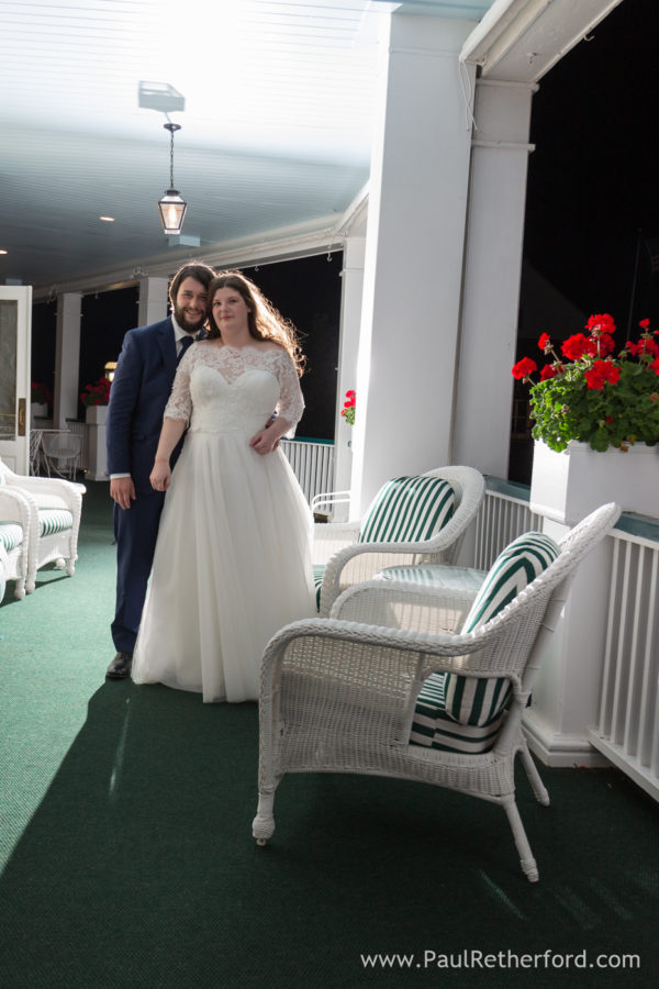 Stafford's Perry Hotel Wedding Rose Garden Room Outdoor Photography