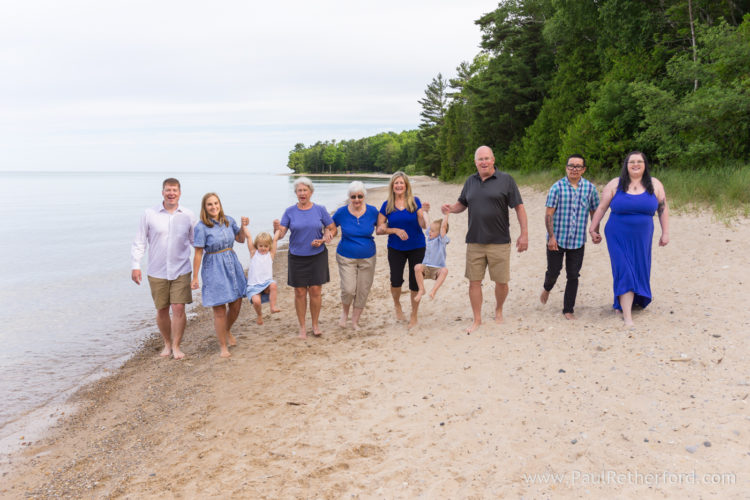 Barnes Park Eastport family photography Lake Michigan outdoor shoreline