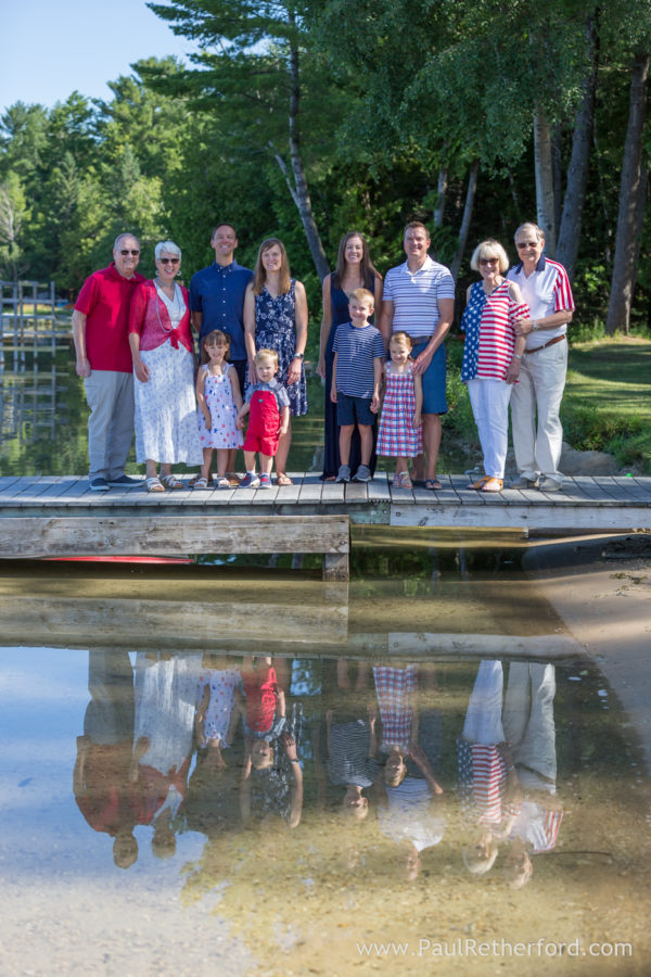 Boyne Mountain Resort family photography deer lake