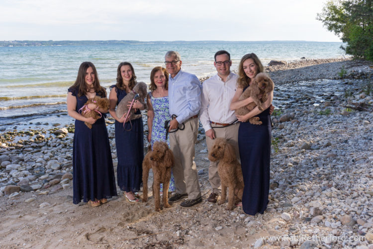 Poodles and People family photography Harbor Springs Michigan