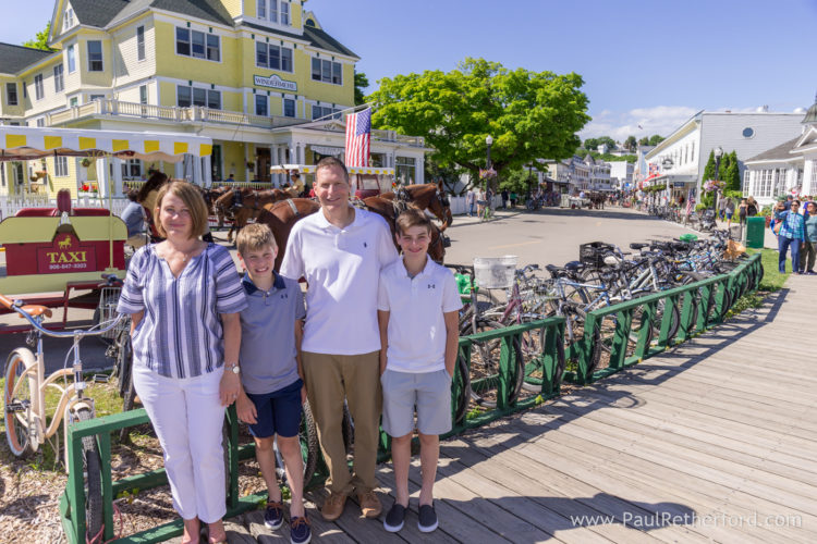 Mackinac Island Family Photography by Paul Retherford