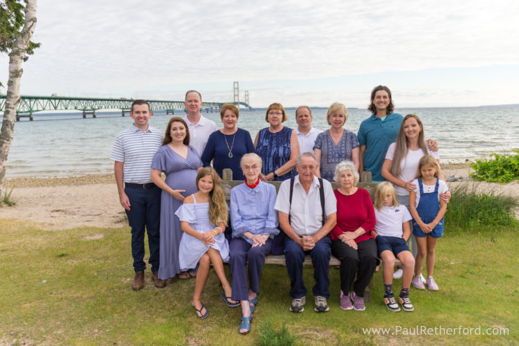 Mackinaw City family maternity photography Northern Michigan