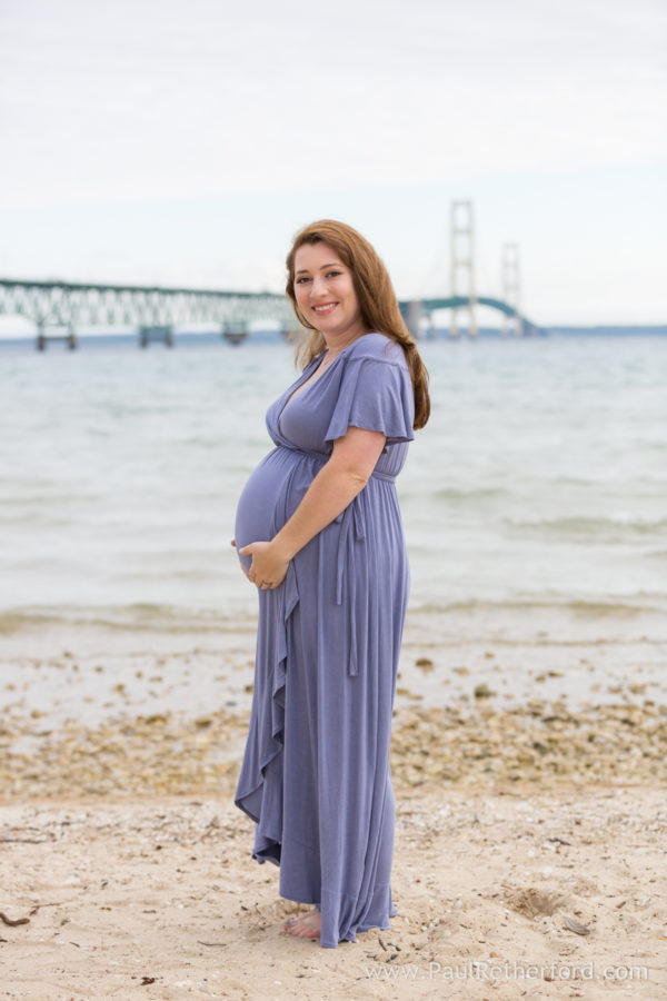 Mackinaw City family maternity photography Northern Michigan