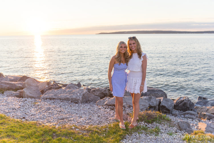 Petoskey Michigan family photography Bayfront Park Lake Michigan shoreline