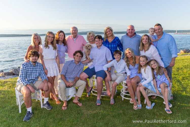 Petoskey Michigan family photography Bayfront Park Lake Michigan shoreline