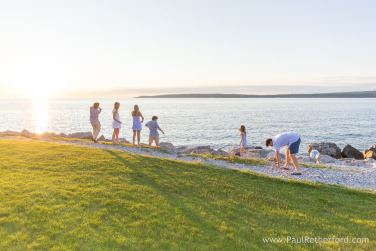 Petoskey Michigan family photography Bayfront Park Lake Michigan shoreline