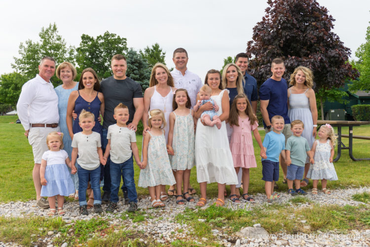 Petoskey family photography Northern Michigan bayfront park session