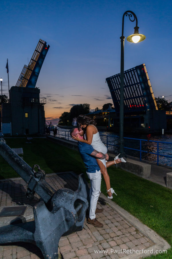 Charlevoix Northern Michigan Engagement Photography Lake Michigan