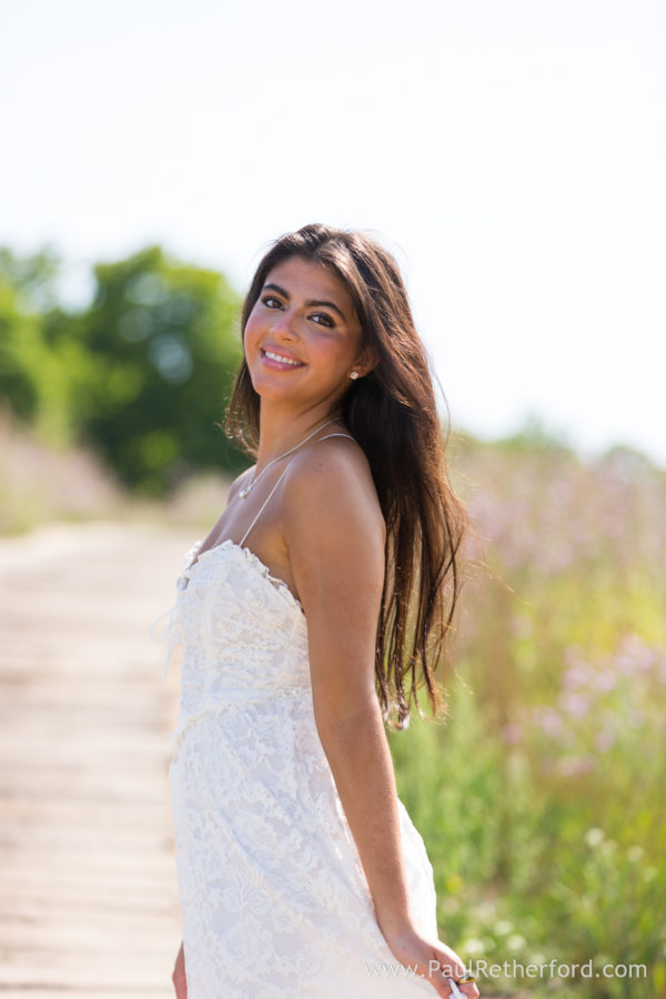 Senior Photography Northern Michigan Lavender Hill Bay Harbor Session