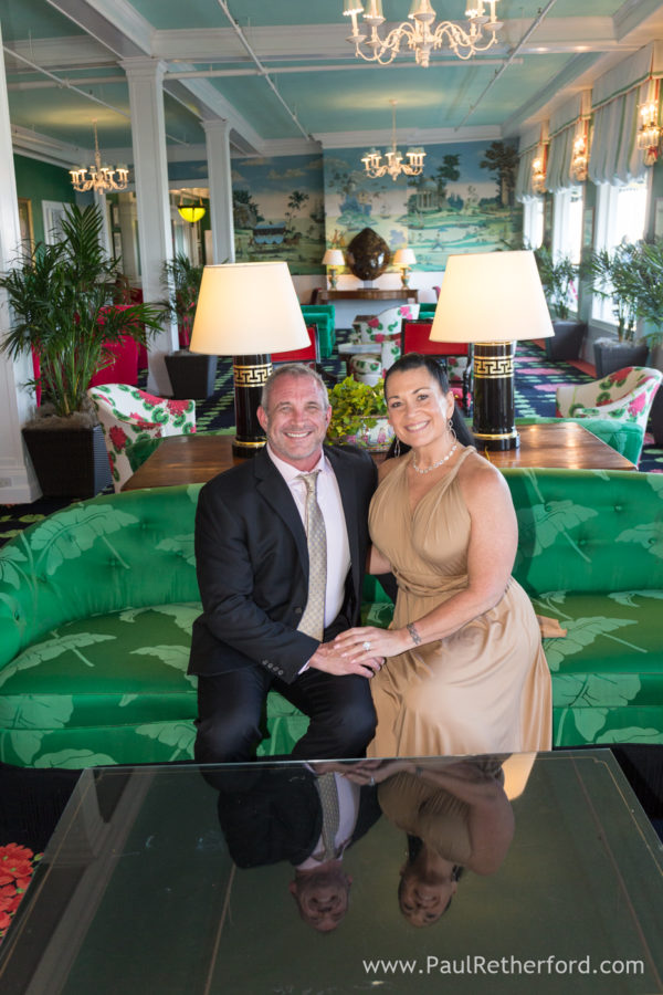 Grand Hotel Mackinac Island Surprise Engagement Photography West Porch