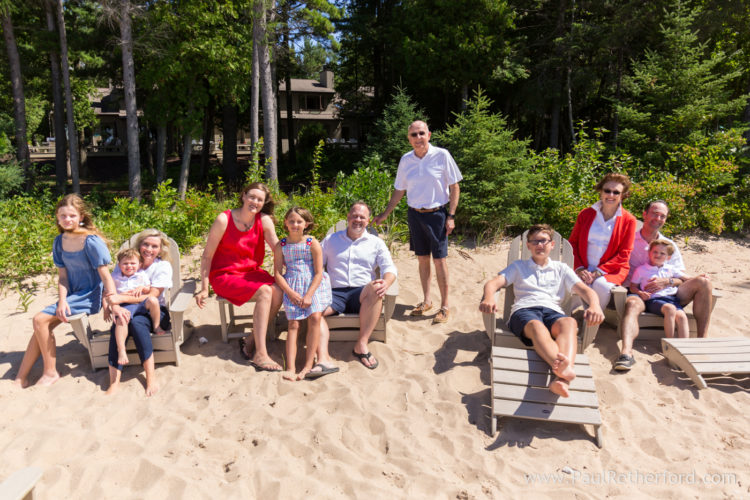 Family Photography Harbor Springs Northern Michigan outdoor session