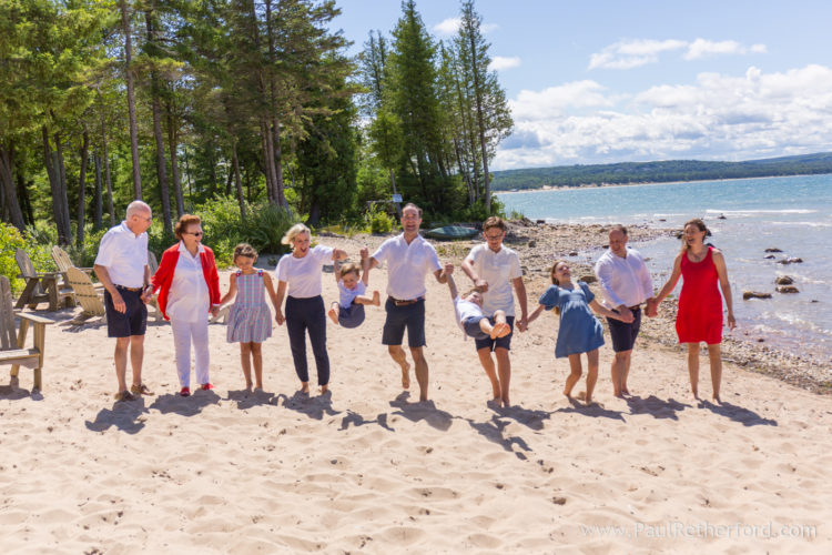 Family Photography Harbor Springs Northern Michigan outdoor session