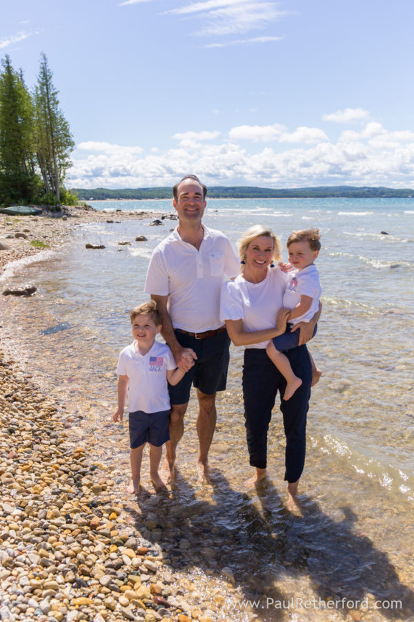 Family Photography Harbor Springs Northern Michigan outdoor session