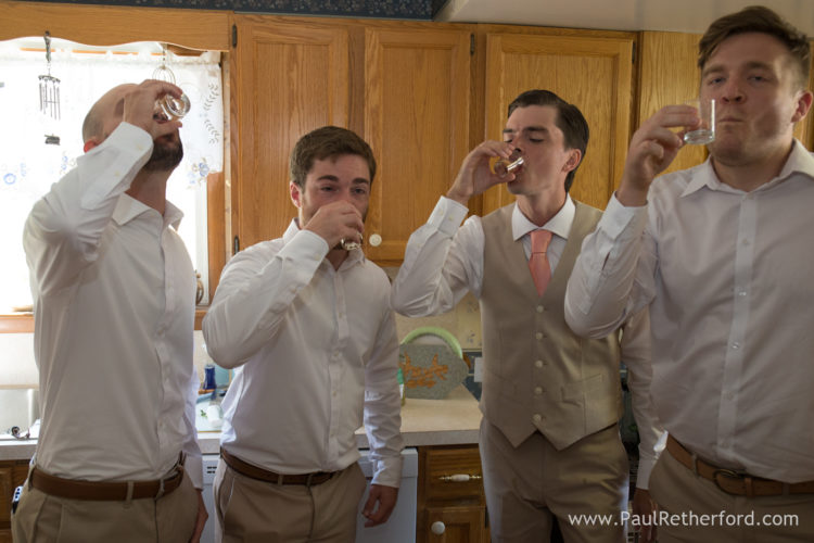 Northern Michigan outdoor farm wedding photography Photographer Paul Retherford