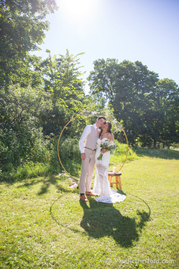 Northern Michigan outdoor farm wedding photography Photographer Paul Retherford