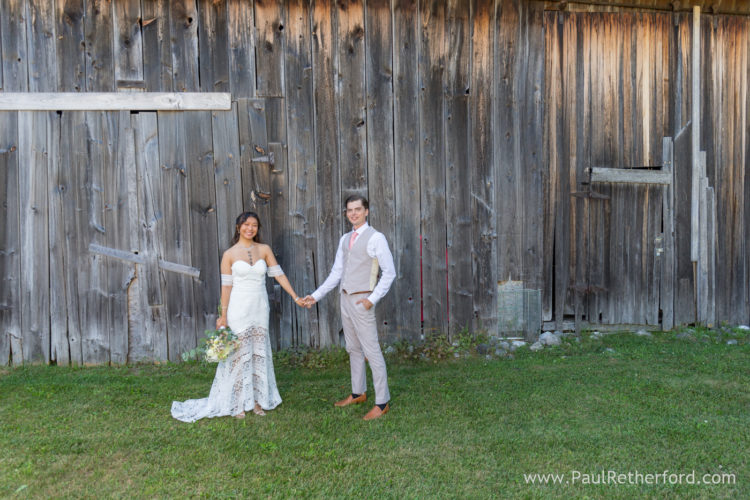 Northern Michigan outdoor farm wedding photography Photographer Paul Retherford