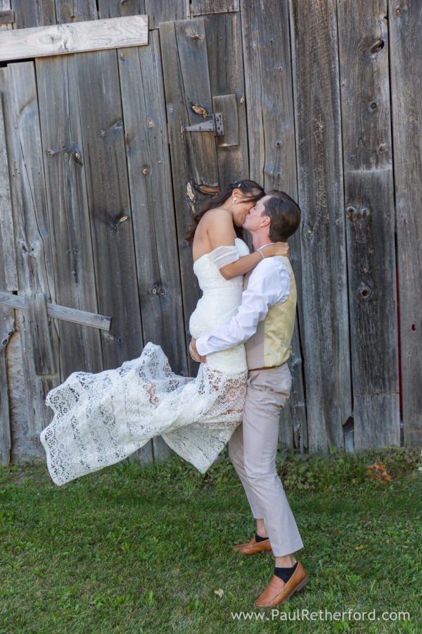 Northern Michigan outdoor farm wedding photography Photographer Paul Retherford