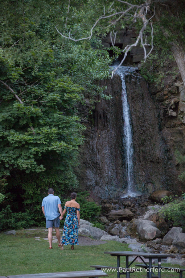 Surprise Wedding Engagement session Petoskey waterfront bayfront park photography
