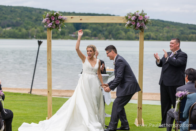 Boyne Mountain Resort Wedding Photography Deer Lake Beach House Ceremony Michigan