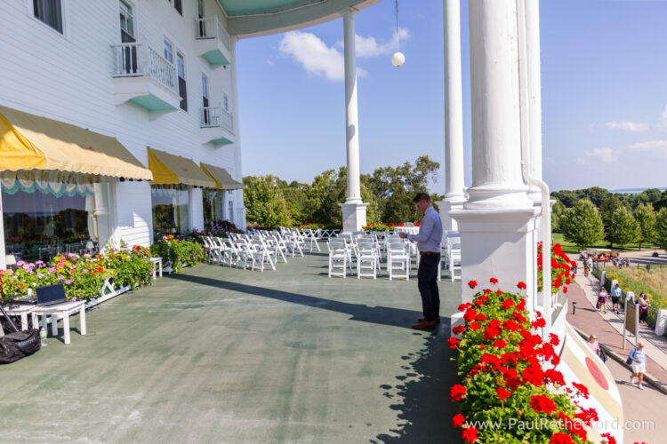 Grand Hotel Mackinac Island Northern Michigan Destination Wedding Photography Images