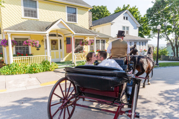 Grand Hotel Mackinac Island Northern Michigan Destination Wedding Photography Images