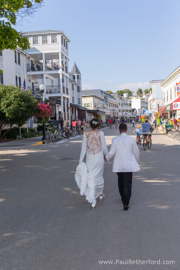 Grand Hotel Mackinac Island Northern Michigan Destination Wedding Photography Images