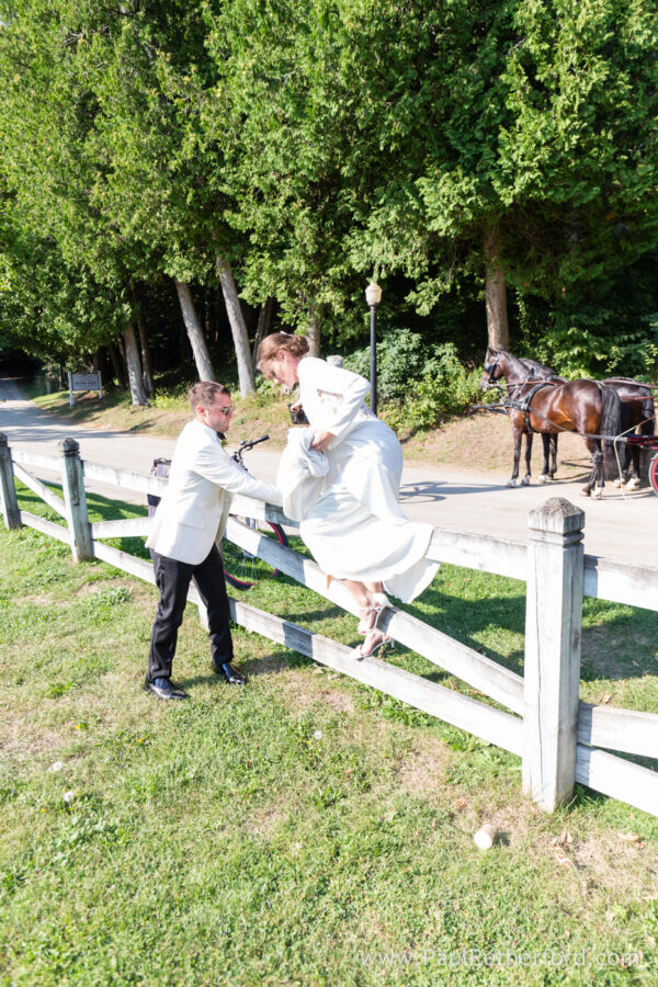 Grand Hotel Mackinac Island Northern Michigan Destination Wedding Photography Images