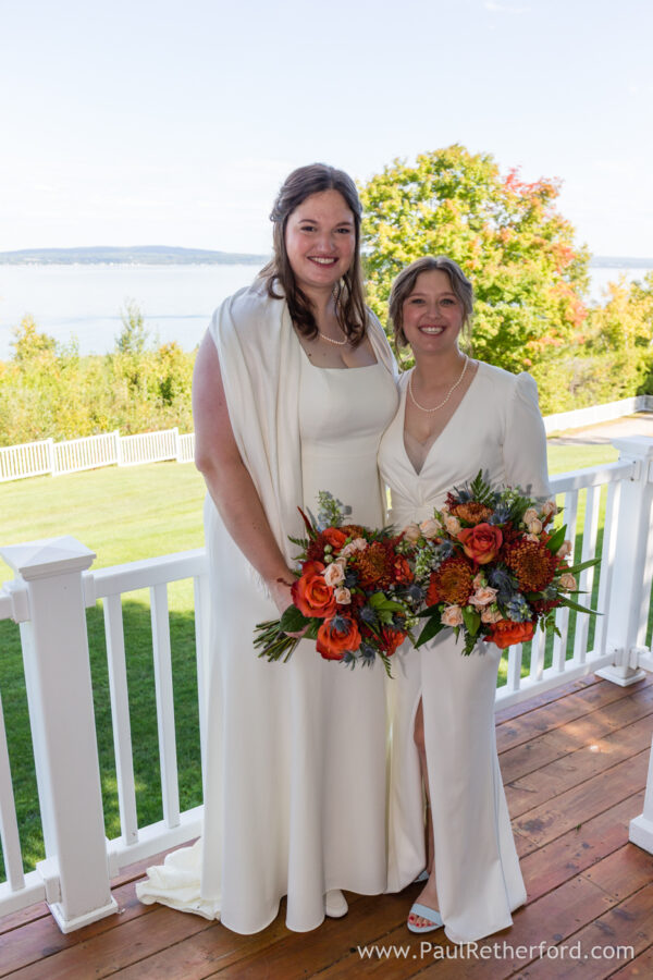 Bay Harbor cliffs intimate Wedding Photography fall Northern Michigan