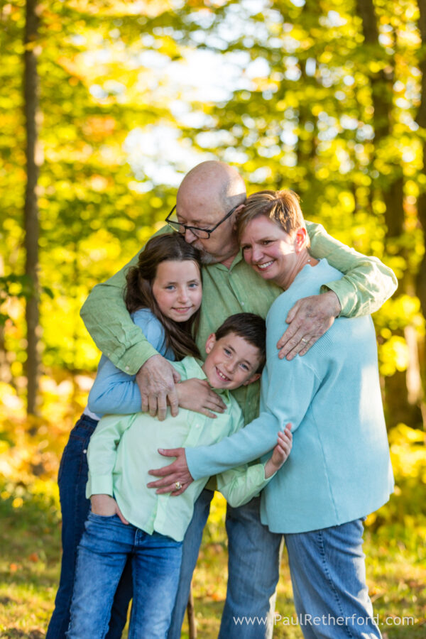 Northern Michigan Boyne Falls family photography Fall 2022