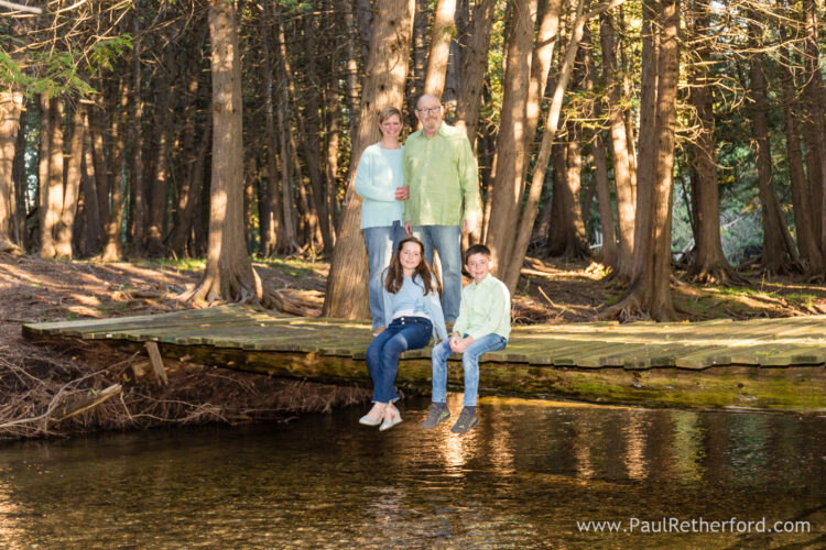 Northern Michigan Boyne Falls family photography Fall 2022