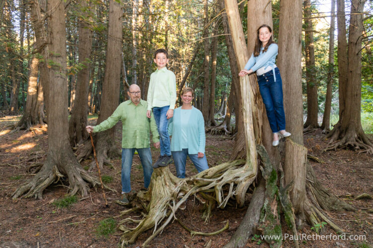 Northern Michigan Boyne Falls family photography Fall 2022